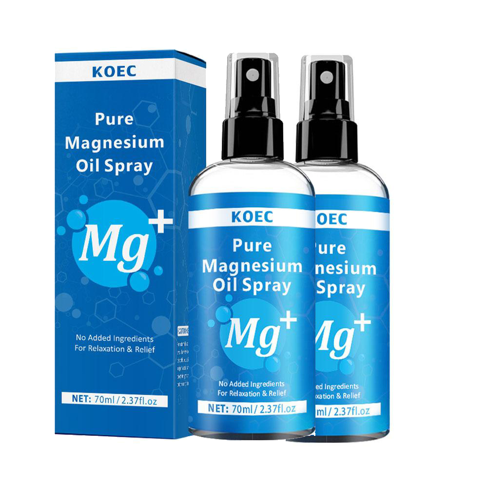 Bath Salts Magnesium - 1/2PCS Magnesium Oil Spray for Feet