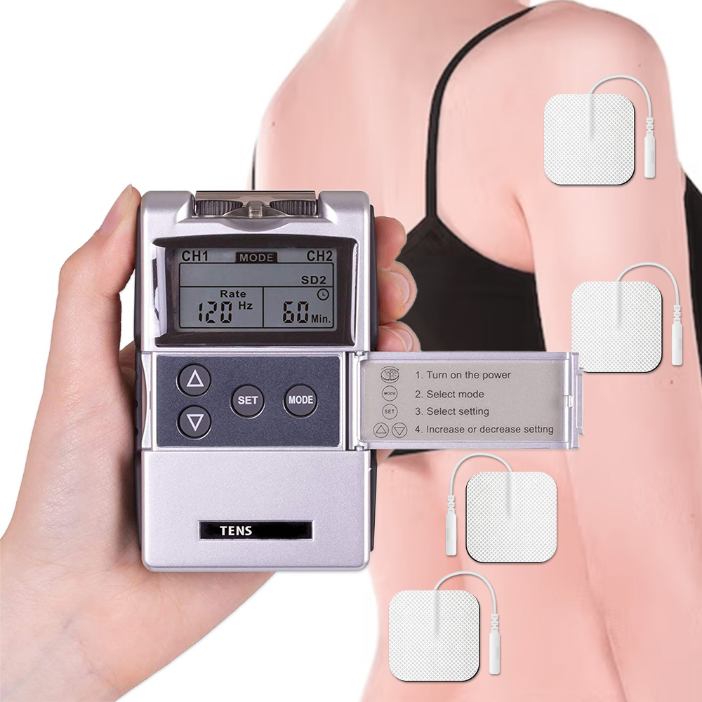 Tens Pain Relief Unit - EMS Electric Muscle Stimulator Tens Unit