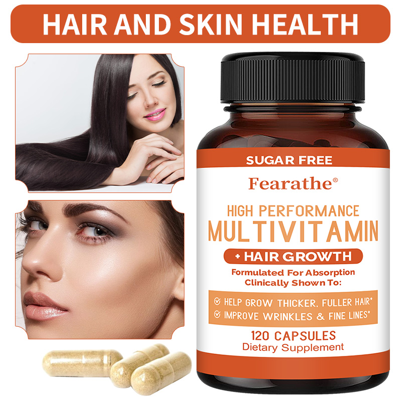 Health Wellness Vitamins - Unisex Multivitamin Capsules, Vitamin A C
