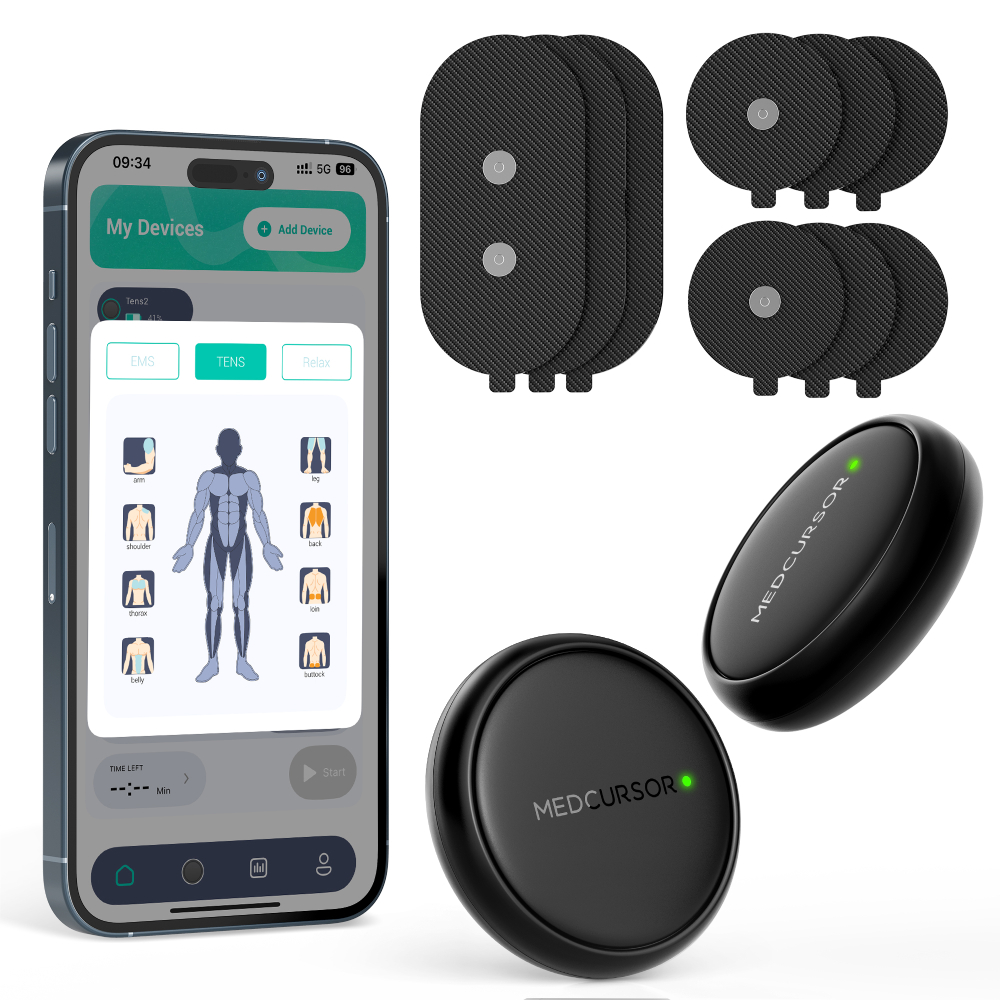 Tens Pain Relief Unit - 3-in-1 TENS EMS Unit Wireless, Dual