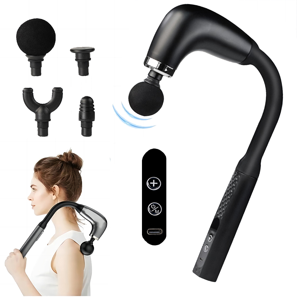Health Wellness Massage - Portable Fascial Massage Gun Electric Percussion