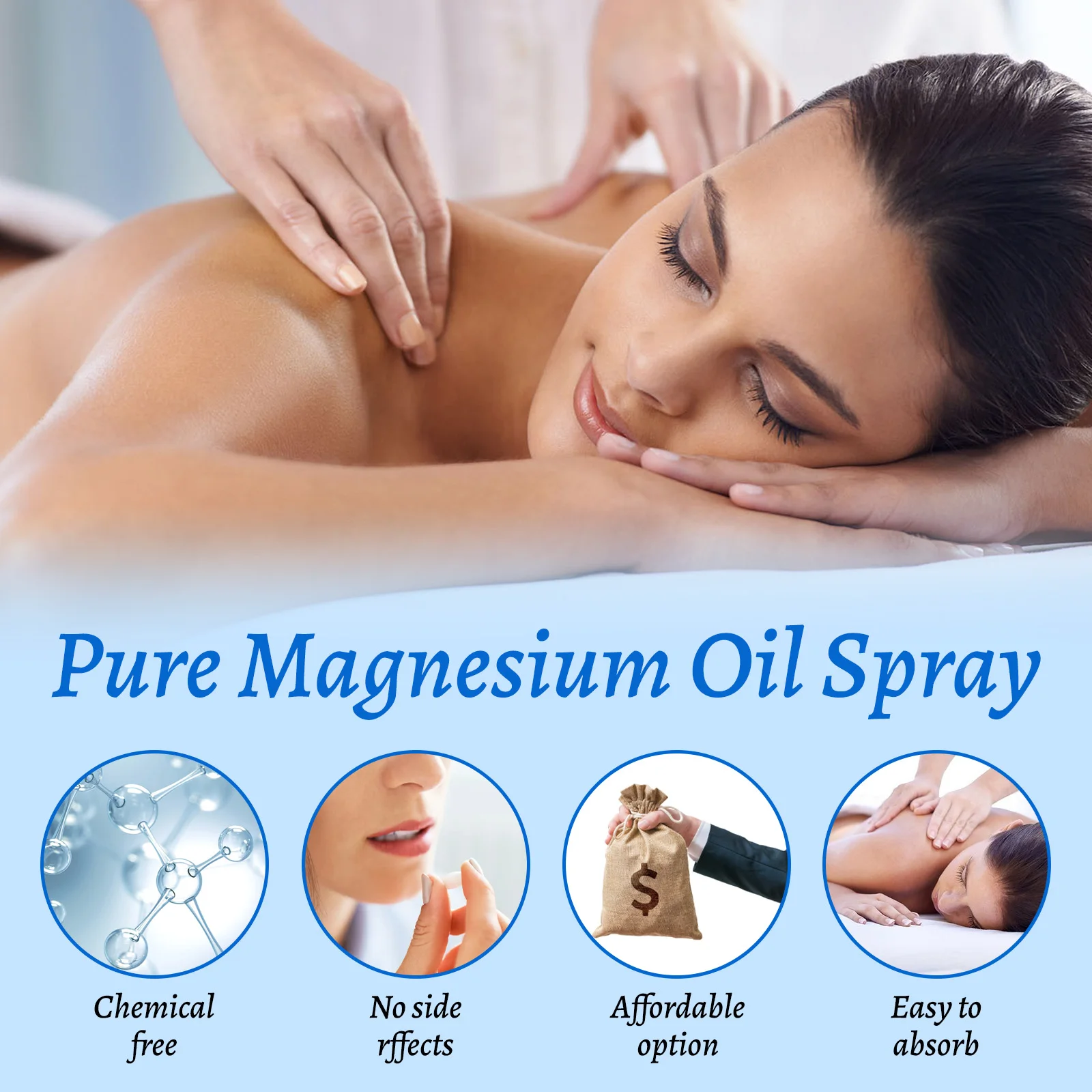 Magnesium Oil Spray 60ml Muscl - Bath Salts Magnesium review and price