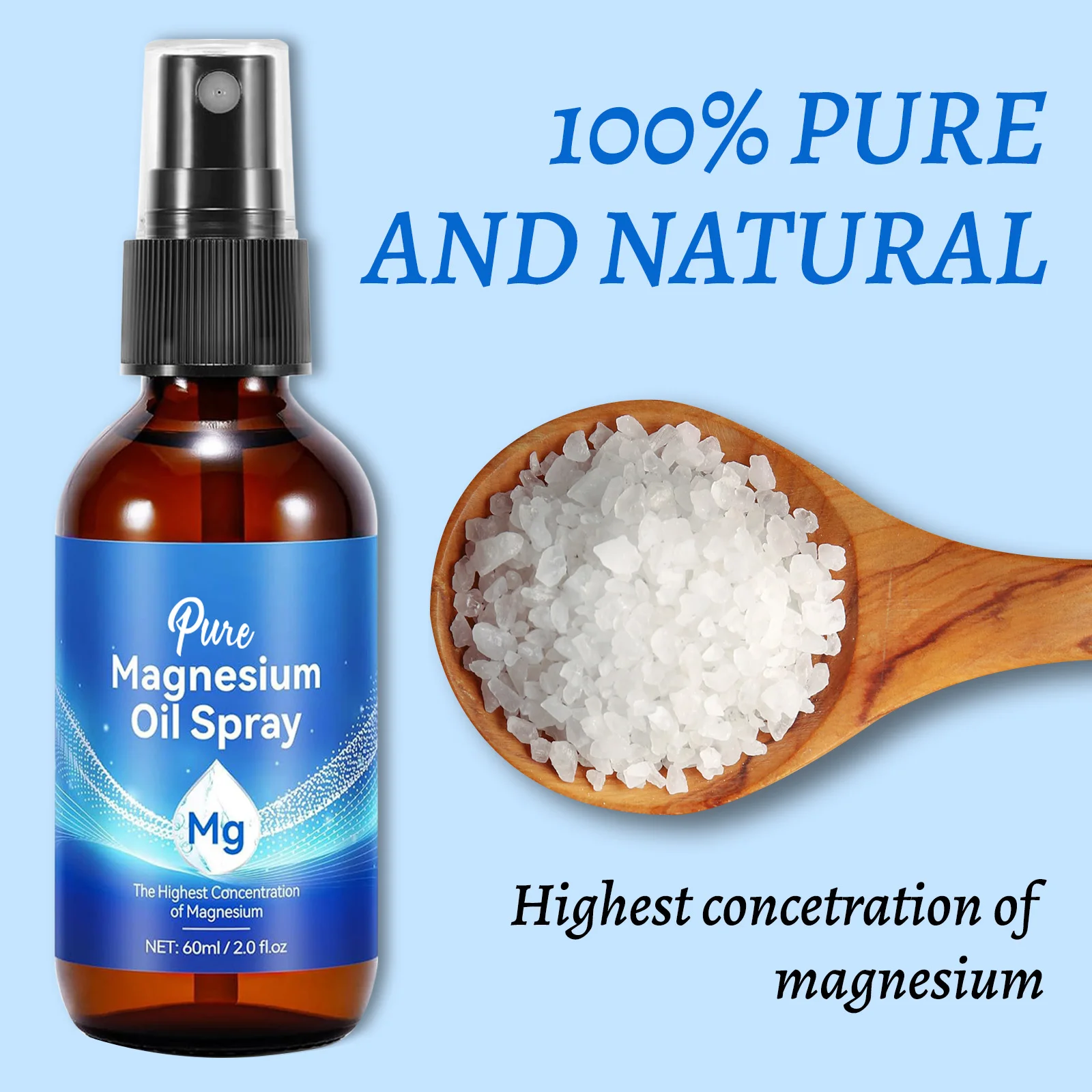 Magnesium Oil Spray 60ml Muscl - Bath Salts Magnesium review and price