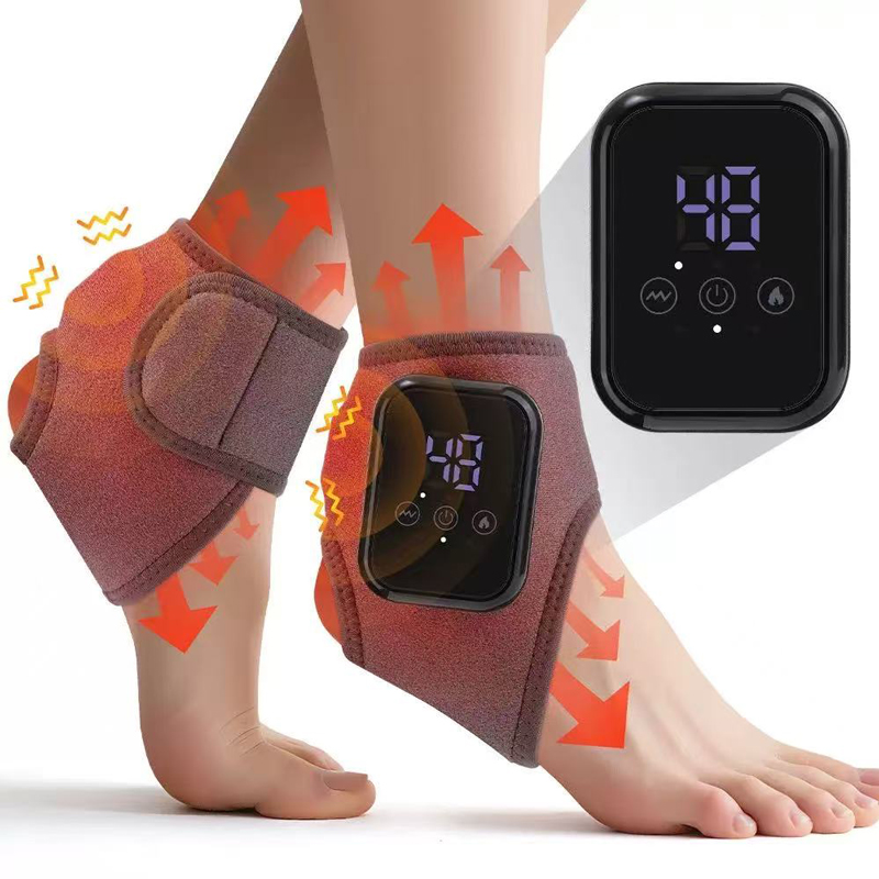 Heated Foot Massager Electric  - Ankle Brace Support review and price