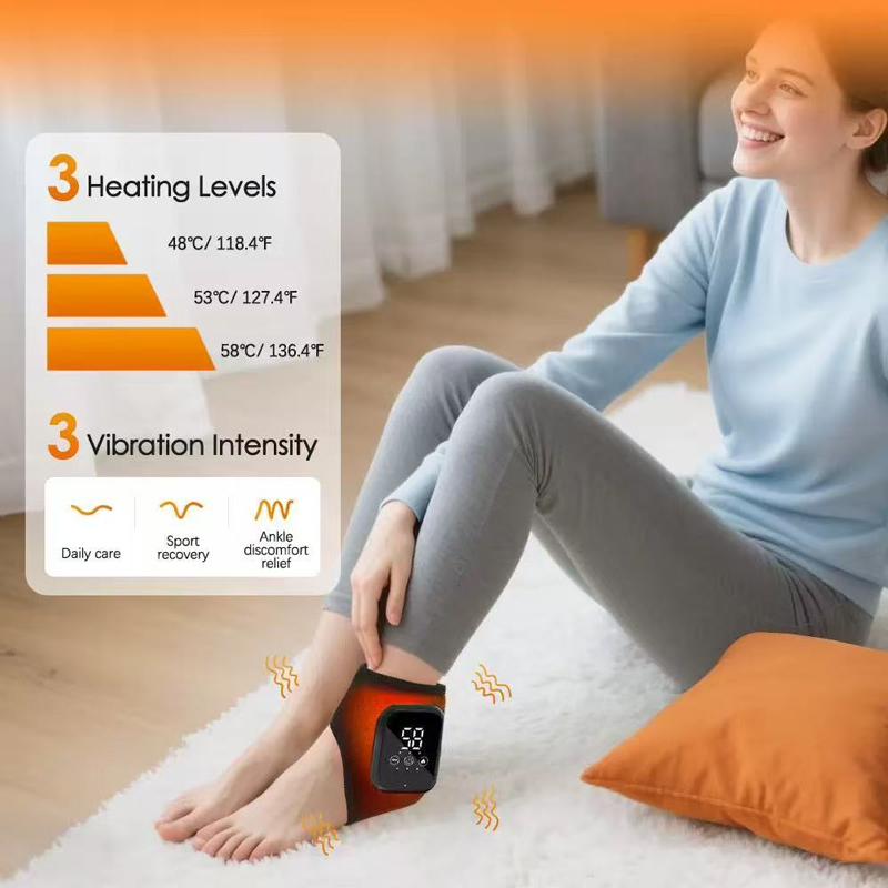 Heated Foot Massager Electric  - Ankle Brace Support review and price