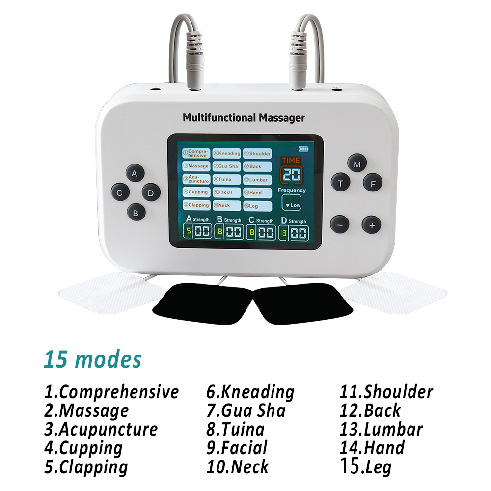 4-in-1 TENS Unit with 15 Modes - Tens Pain Relief Unit review and price