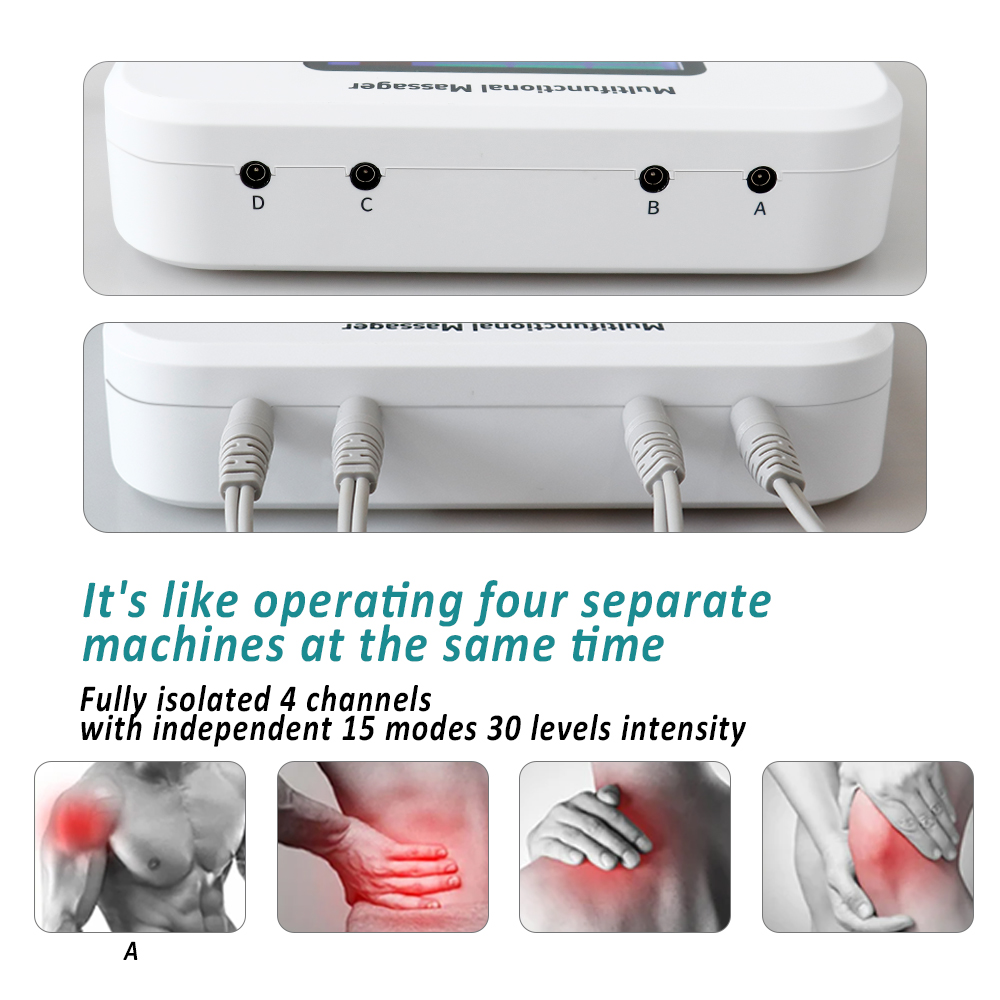 4-in-1 TENS Unit with 15 Modes - Tens Pain Relief Unit review and price