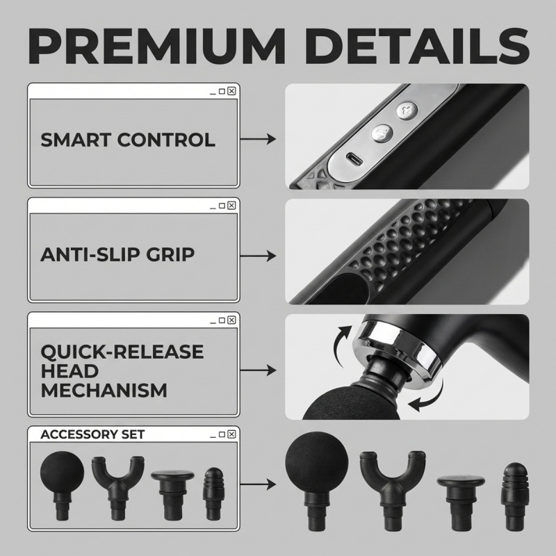 Electric Muscle Massage Gun wi - Health Wellness Massage review and price