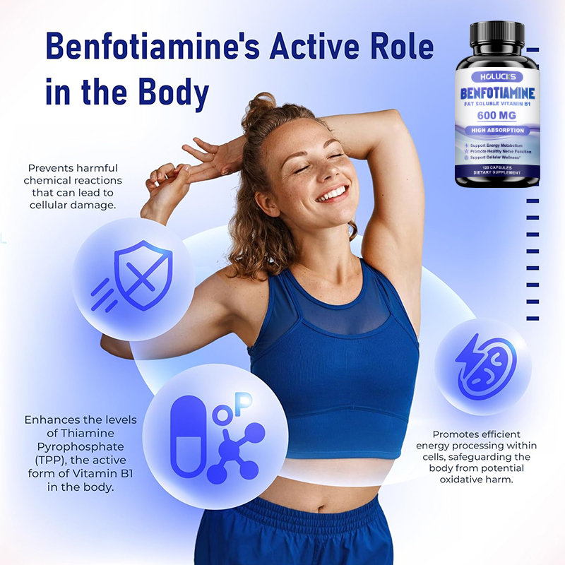 Benfotiamine Capsules, with Fa - Health Wellness Vitamins review and price
