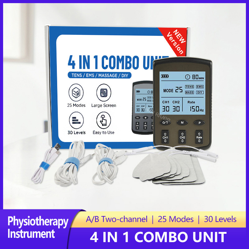Dual Channel Electronic Pulse  - Tens Pain Relief Unit review and price