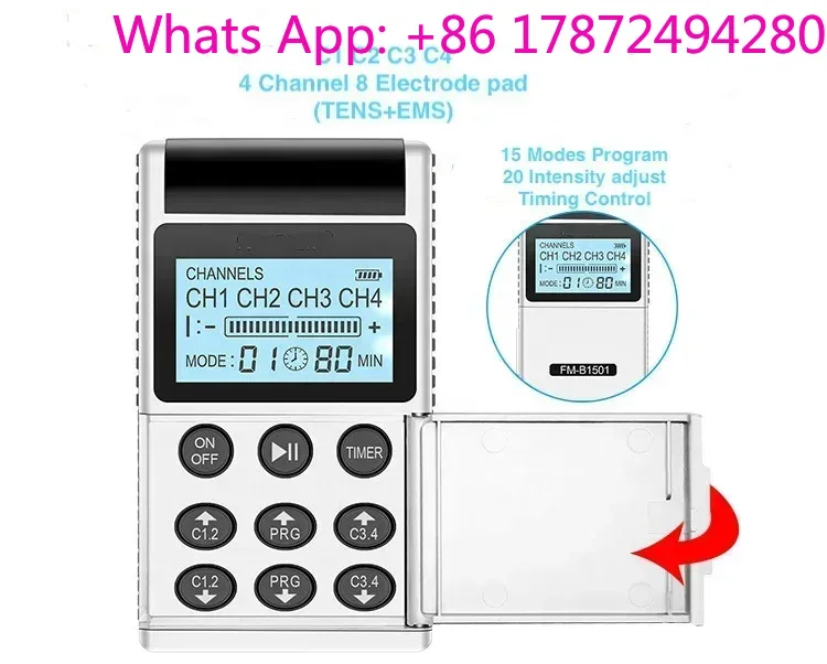 7000 4 channel 15 modes pain r - Tens Pain Relief Unit review and price