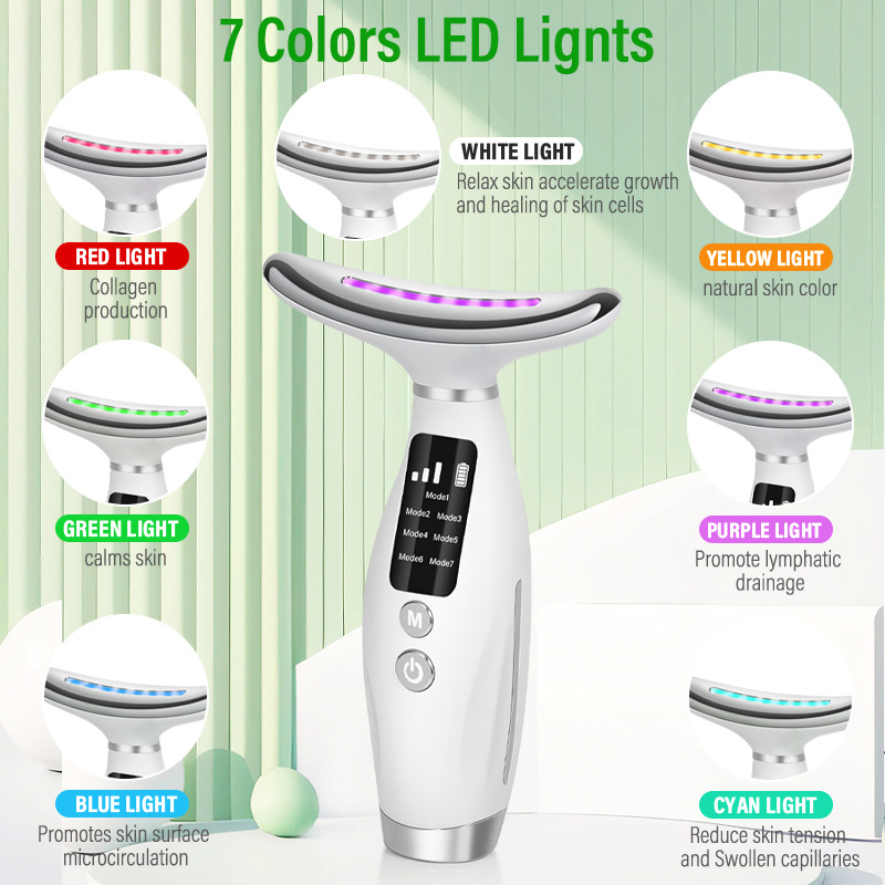 7 Color Facial Neck Massager E - Health Wellness Massage review and price