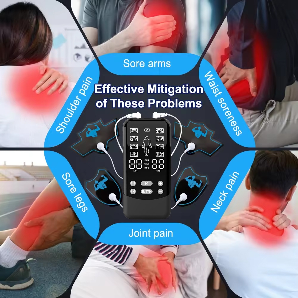 Portable EMS TENS Unit Dual-Ch - Tens Pain Relief Unit review and price