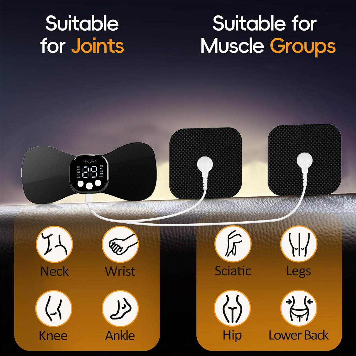Wireless EMS Muscle Stimulator - Tens Pain Relief Unit review and price