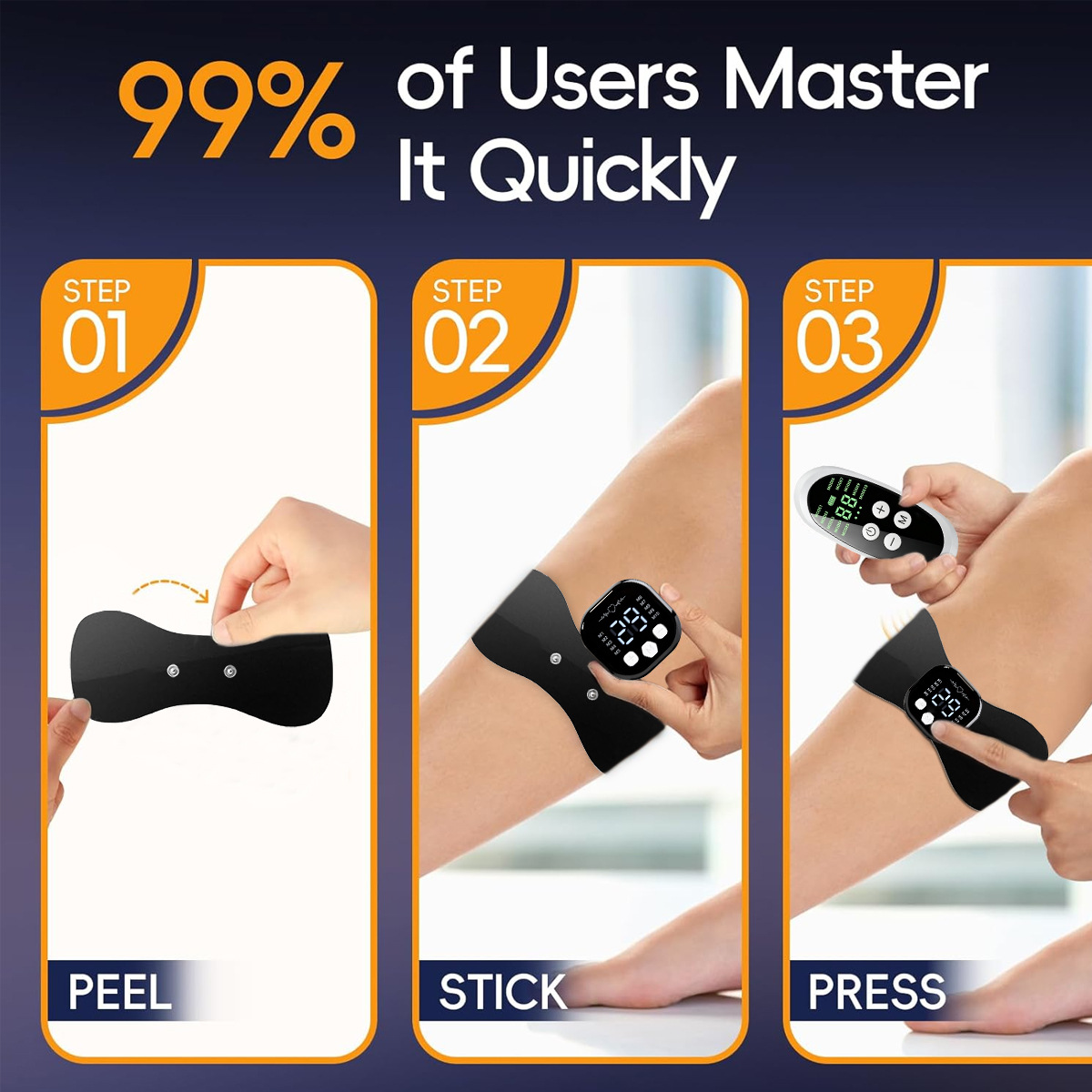 Wireless EMS Muscle Stimulator - Tens Pain Relief Unit review and price