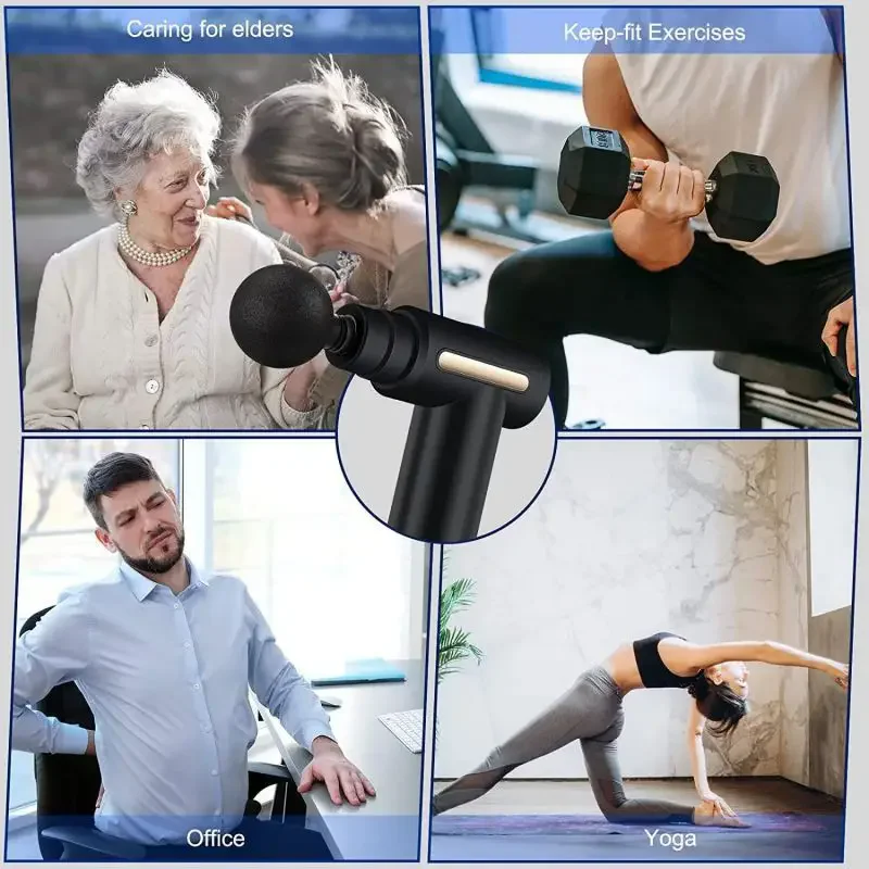 2024 portable fascia gun body  - Health Wellness Massage review and price