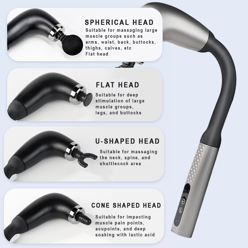 Portable Fascial Massage Gun E - Health Wellness Massage review and price