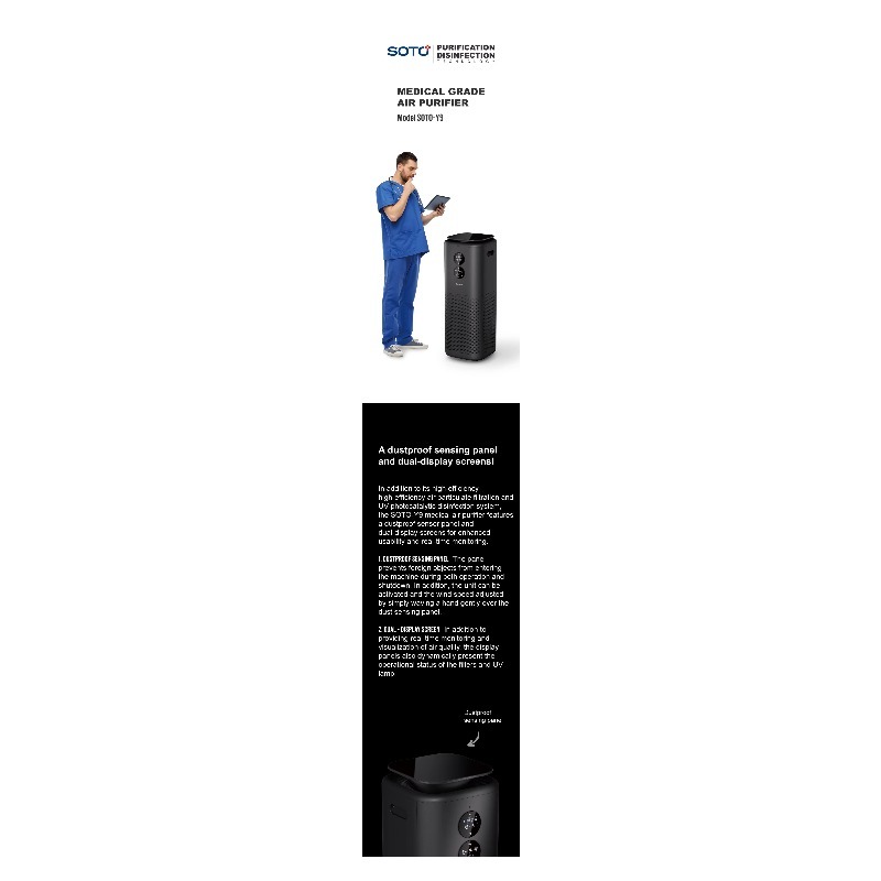 SOTO Y9 H13 HEPA Electric Plas - Air Purifier Hepa review and price